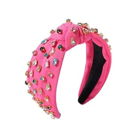 Pink Studded Headband